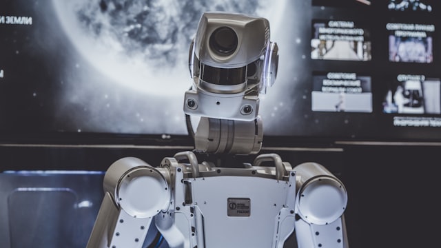 Humanoid robot head